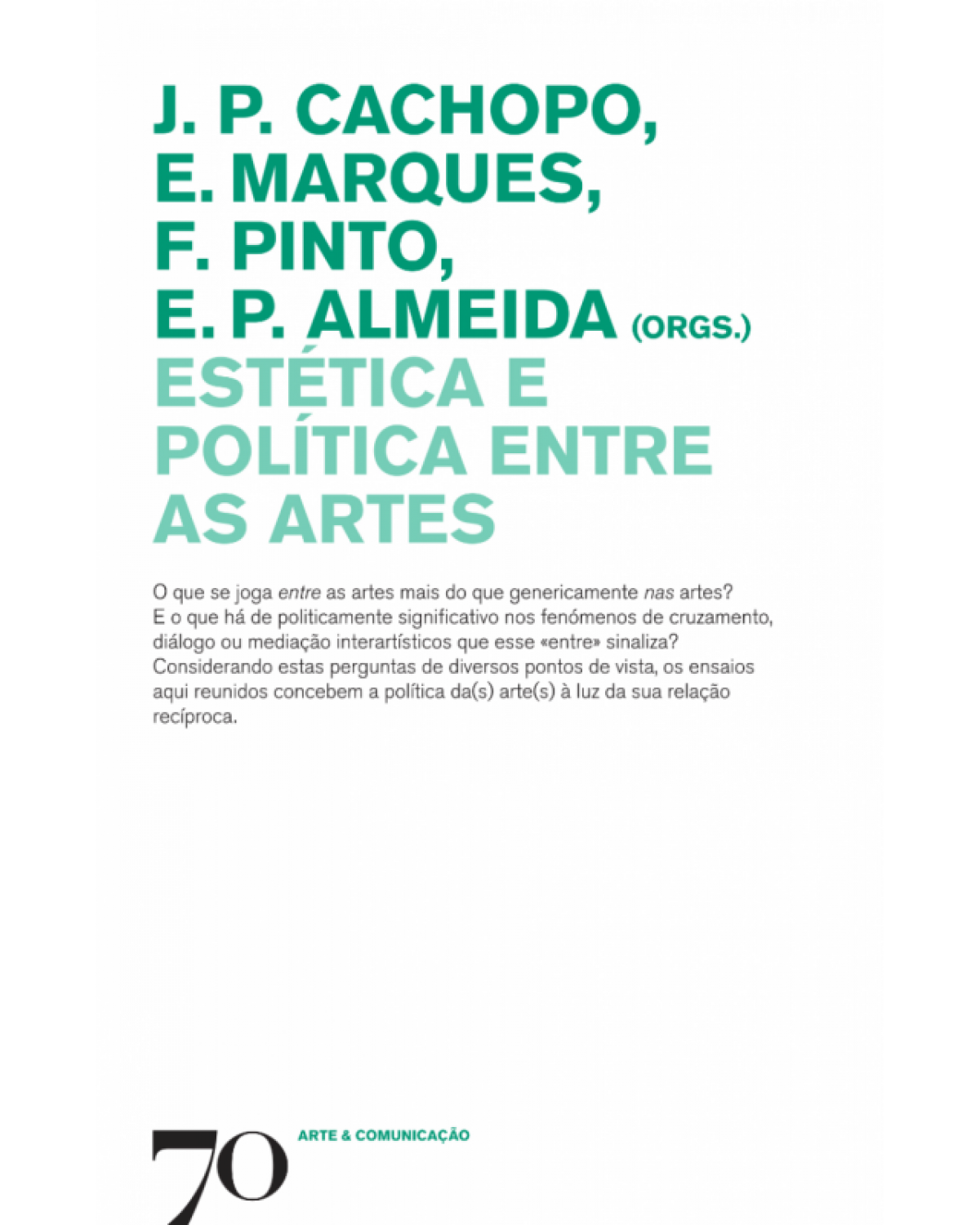 Estética e política entre as artes - 1ª Edição | 2017
