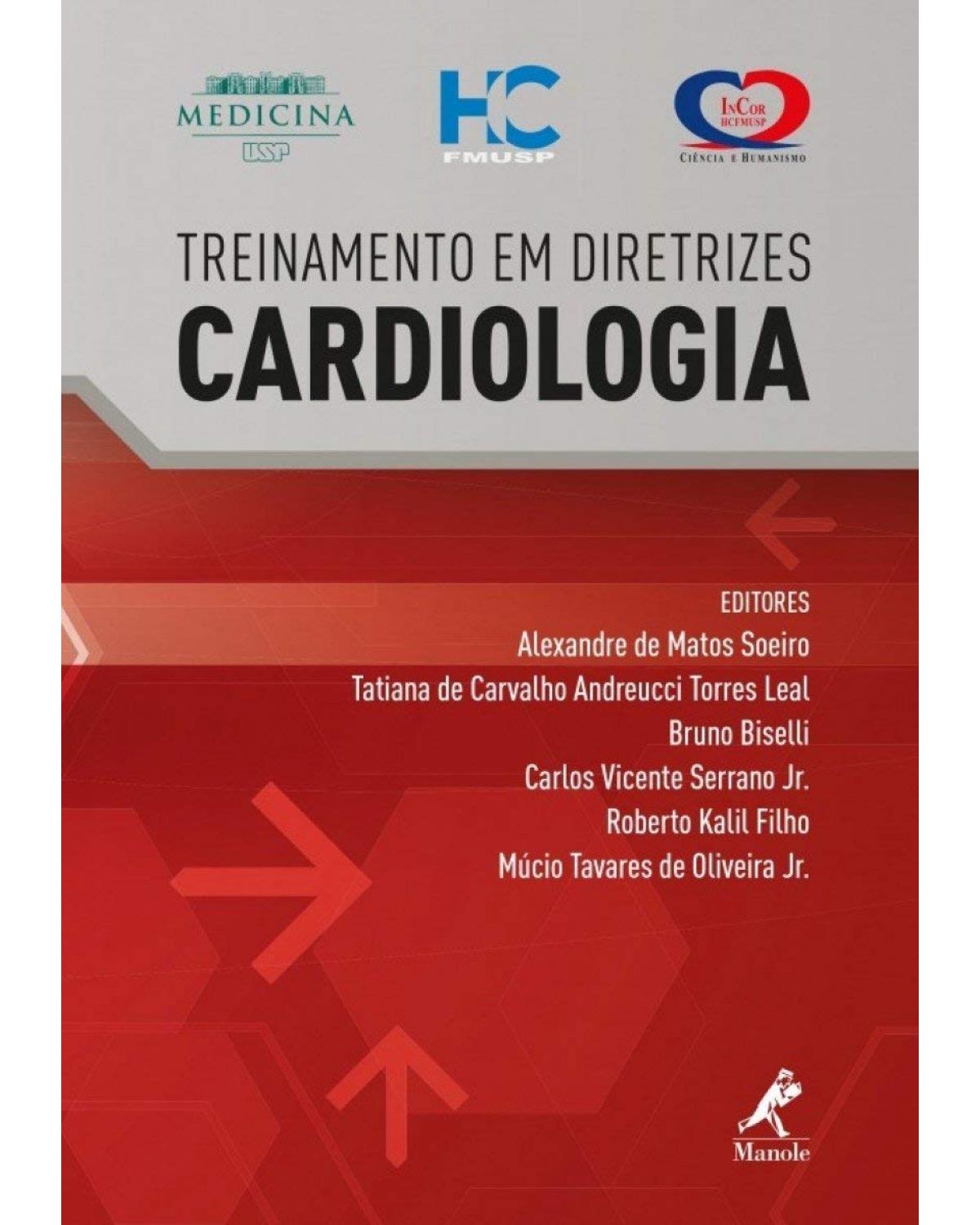 Treinamento em diretrizes - cardiologia - 1ª Edição | 2018