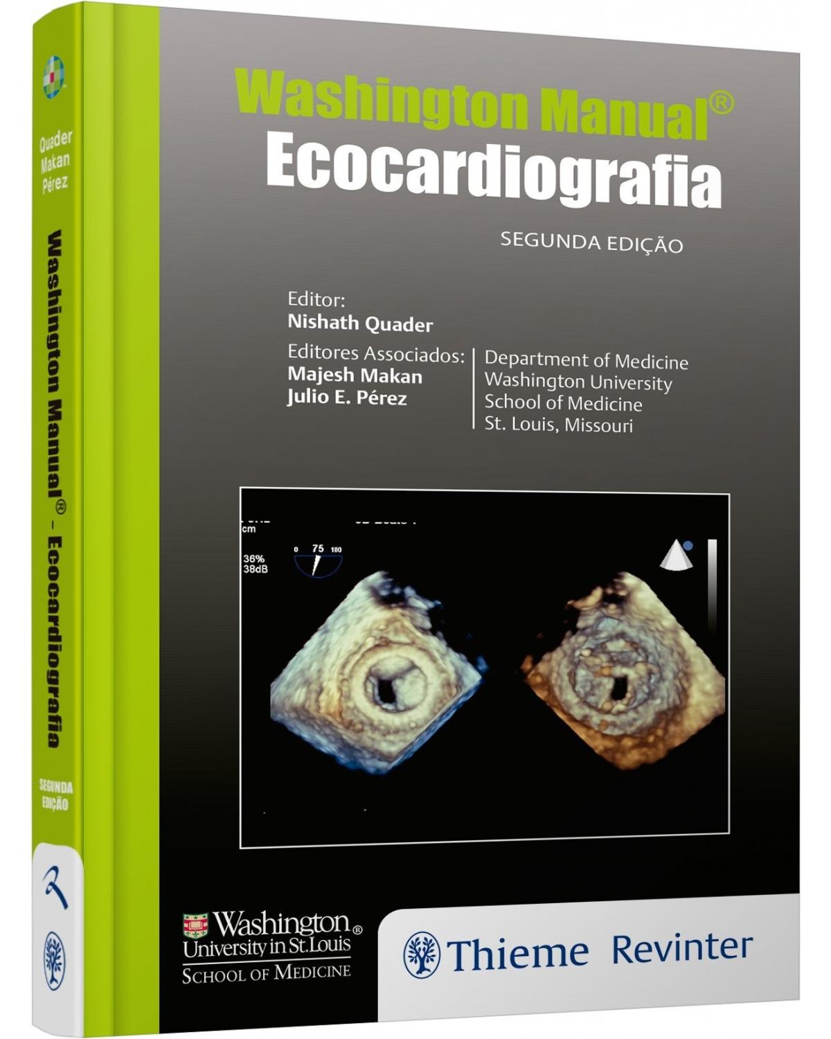 Washington Manual - Ecocardiografia - 2ª Edição | 2018
