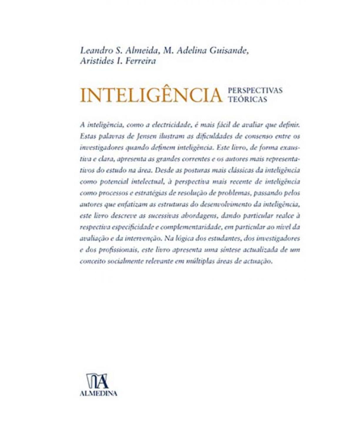 Inteligência - perspectivas teóricas - 1ª Edição | 2009