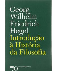 Introdução à história da filosofia - 1ª Edição | 2006