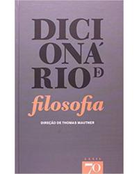 Dicionário de filosofia - 1ª Edição | 2010