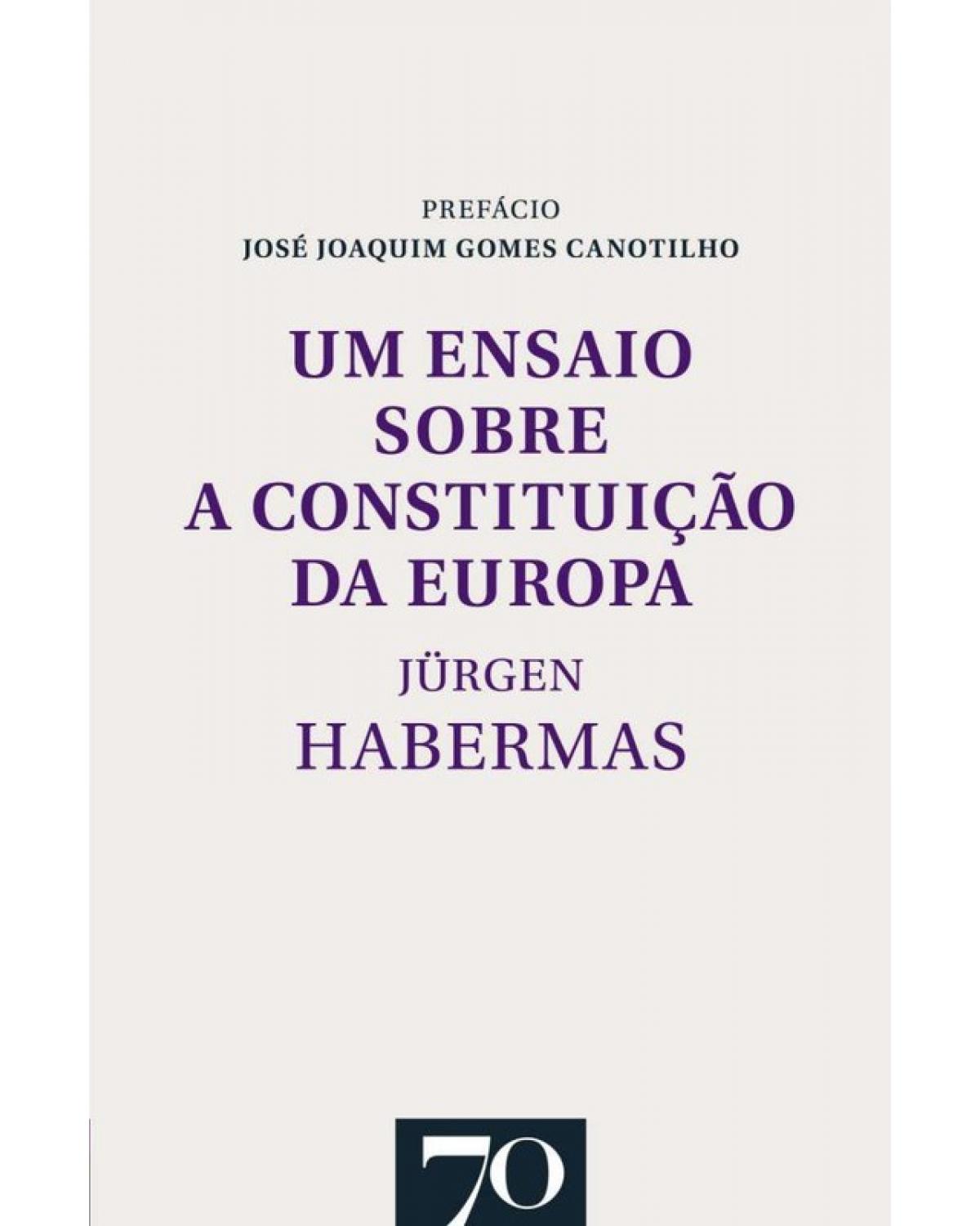 Um ensaio sobre a constituição da Europa - 1ª Edição | 2012