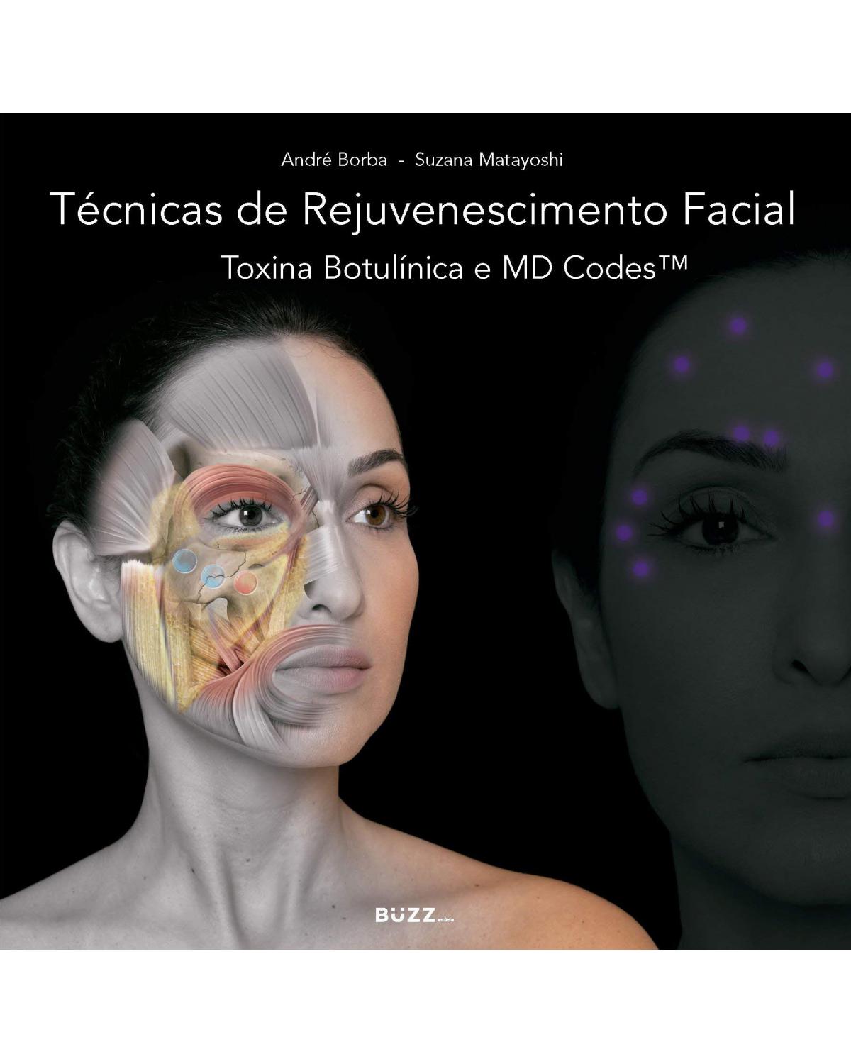Técnicas de rejuvenescimento facial - toxina botulínica e md codes - 1ª Edição | 2018