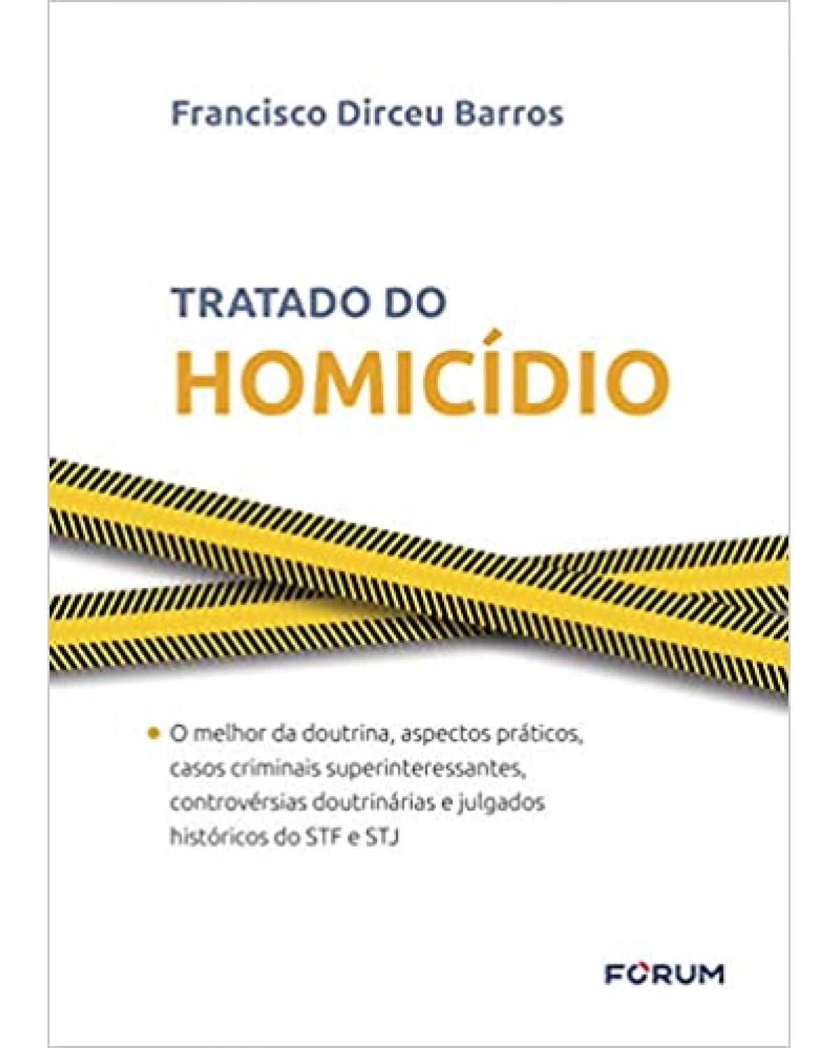 Tratado do homicídio - 1ª Edição | 2020