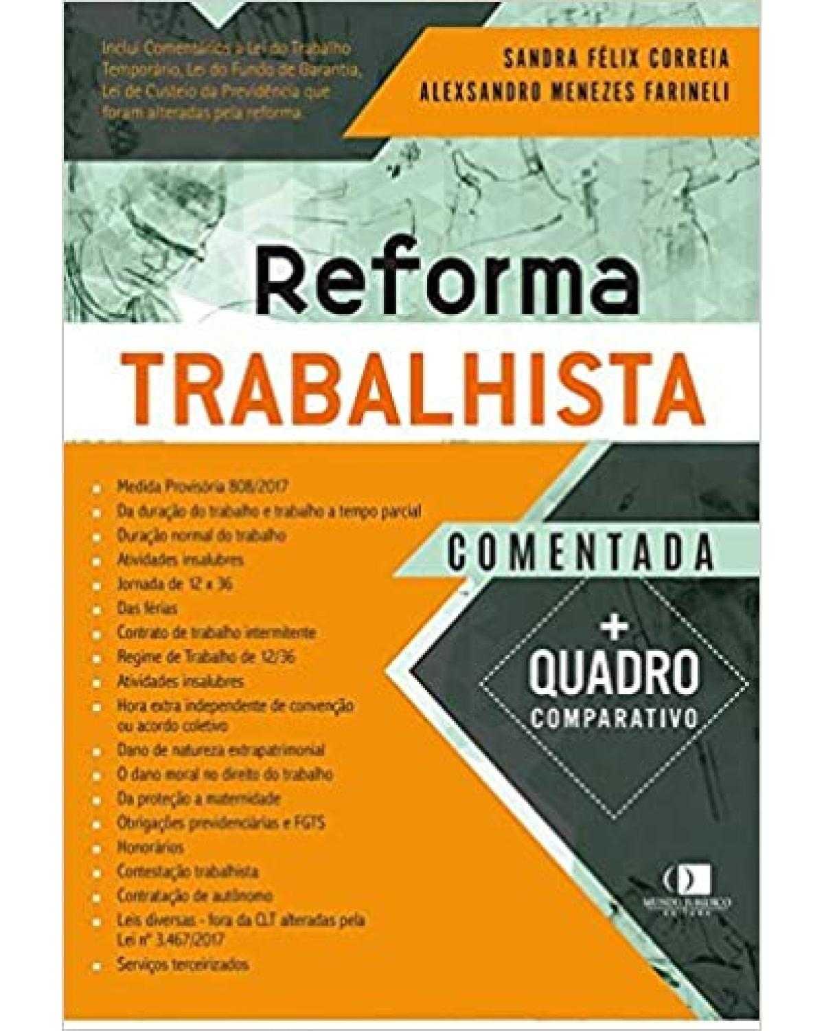 Reforma Trabalhista Comentada -  1ª Edição