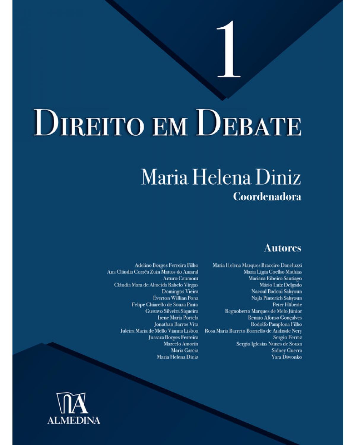 Direito em debate - Volume 1:  - 1ª Edição | 2020
