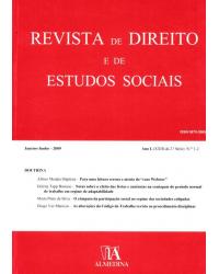 Revista de direito e de estudos sociais - ano L (XXIII da 2ª série) - N.ºs 1-2 - 1ª Edição | 2010