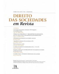 Direito das sociedades em revista - Volume 3: ano 2 (março 2010) - 1ª Edição | 2010