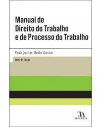 Manual de direito do trabalho e de processo do trabalho - 5ª Edição | 2016