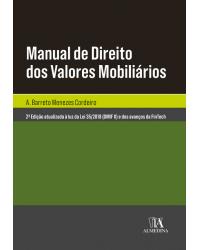 Manual de direito dos valores mobiliários - 2ª Edição | 2018