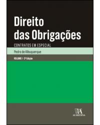 Direito das obrigações - Volume 1: contratos em especial - 2ª Edição | 2019