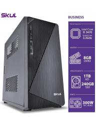 COMPUTADOR BUSINESS B500 - I5 3470 3.2GHZ 8GB DDR3 SSD 240GB HD 1TB HDMI/VGA FONTE 300W