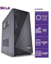 COMPUTADOR BUSINESS B500 - I5 10400 2.9GHZ 8GB DDR4 SSD 240GB HDMI/VGA FONTE 300W