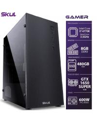 COMPUTADOR GAMER 7000 - I7 4770K 3.5GHZ 4ª GER. MEM. 8GB DDR3 SSD 480GB GTX1650 SUPER 4GB FONTE 600W