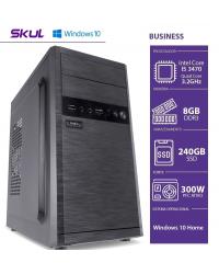 COMPUTADOR BUSINESS B500 - I5 3470 3.2GHZ 8GB DDR3 SSD 240GB HDMI/VGA GRAVADOR DE DVD FONTE 300W WINDOWS 10 HOME