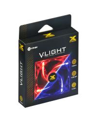 FAN/COOLER VX GAMING V.LIGHT 4 PONTOS DE LED 120X120 AZUL - VLIGHTB