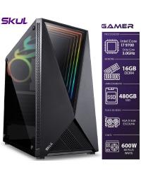 COMPUTADOR GAMER 7000 - I7 9700 3.0GHZ 9ª GER. MEM. 16GB DDR4 (2X 8GB) SSD 480GB SEM PLACA DE VÍDEO FONTE 600W