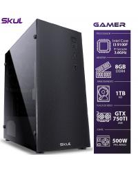 COMPUTADOR GAMER 3000 - I3 9100F 3.6GHZ 9ª GER. MEM. 8GB DDR4 HD 1TB GTX 750TI 2GB FONTE 500W