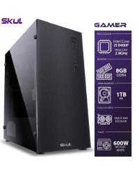 COMPUTADOR GAMER 5000 - I5 9400F 2.9GHZ 9ª GER. SEM VIDEO INTEGRADO MEM. 8GB DDR4 HD 1TB FONTE 600W