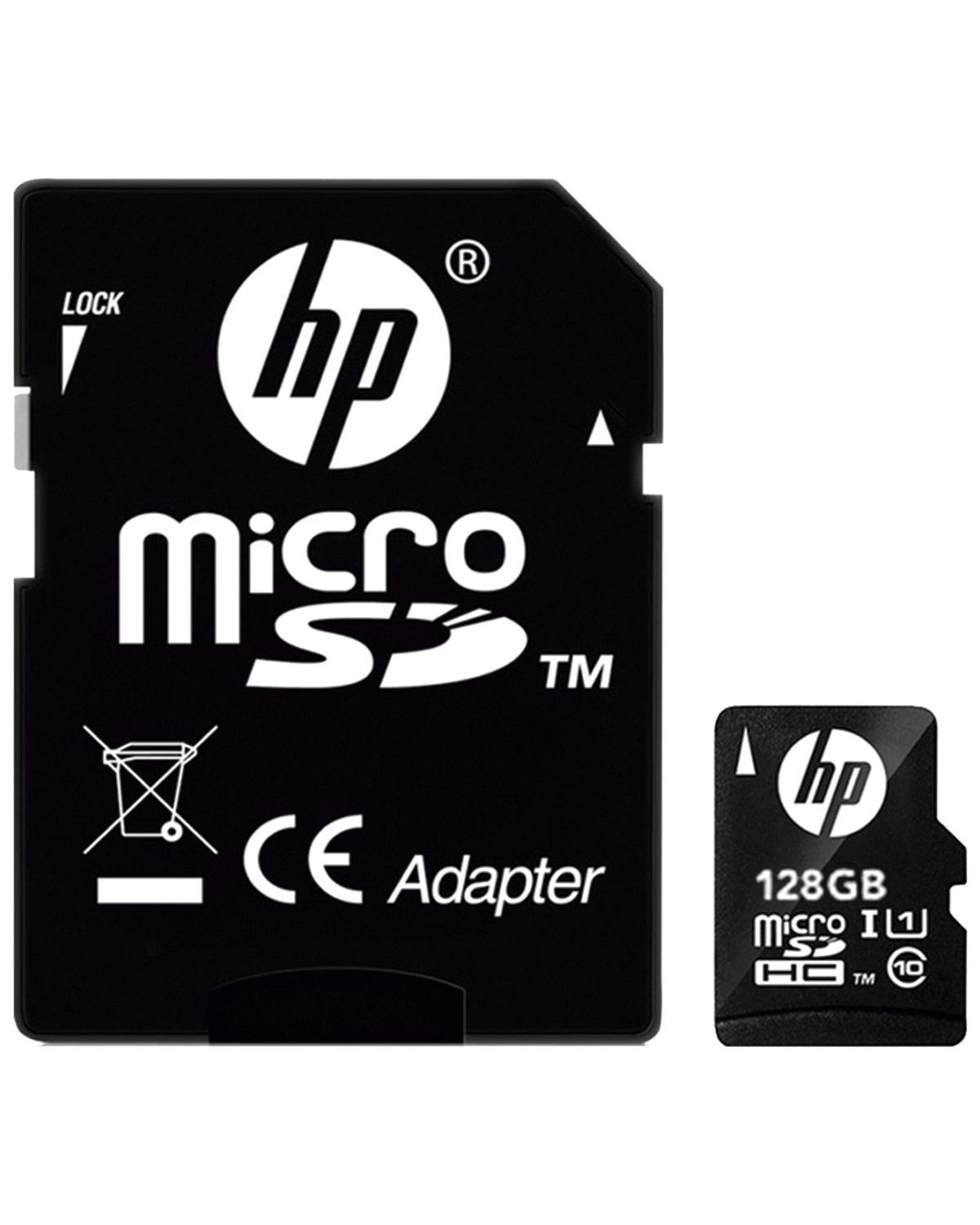 CARTAO DE MEMORIA MICRO SD 128GB CLASSE 10 U1 HP HFUD128-1U1BA