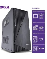 COMPUTADOR BUSINESS B500 - I5 4570 3.2GHZ 16GB DDR3 (2X 8GB) HD 1TB HDMI/VGA FONTE 200W