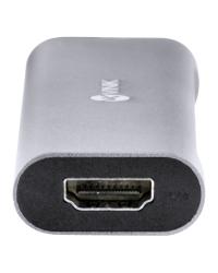 HUB USB TIPO C / TYPE C 4 EM 1 COM 2 USB 3.0 + HDMI + TIPO C COM POWER DELIVERY (PD) 60W - HC-4