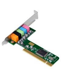 PLACA DE SOM PCI 5.1 CANAIS LOW PROFILE - PS51-PCI