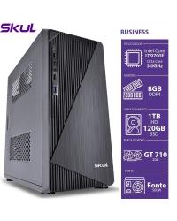 COMPUTADOR BUSINESS B700 - I7 9700F 3.6GHZ MEM 8GB DDR4 HD 1TB SSD 120GB GT 710 2GB FONTE 500W