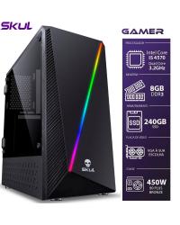 COMPUTADOR GAMER 5000 - I5 4570 3.2GHZ 8GB DDR3 SSD 240GB FONTE 500W