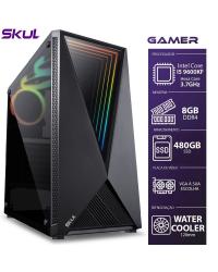 COMPUTADOR GAMER 5000 - I5 9600KF 3.7GHZ 9ªG. MEM.8GB DDR4 SSD 480GB SEM VÍDEO INTEGRADO WATER COOLER 120MM FONTE 600W