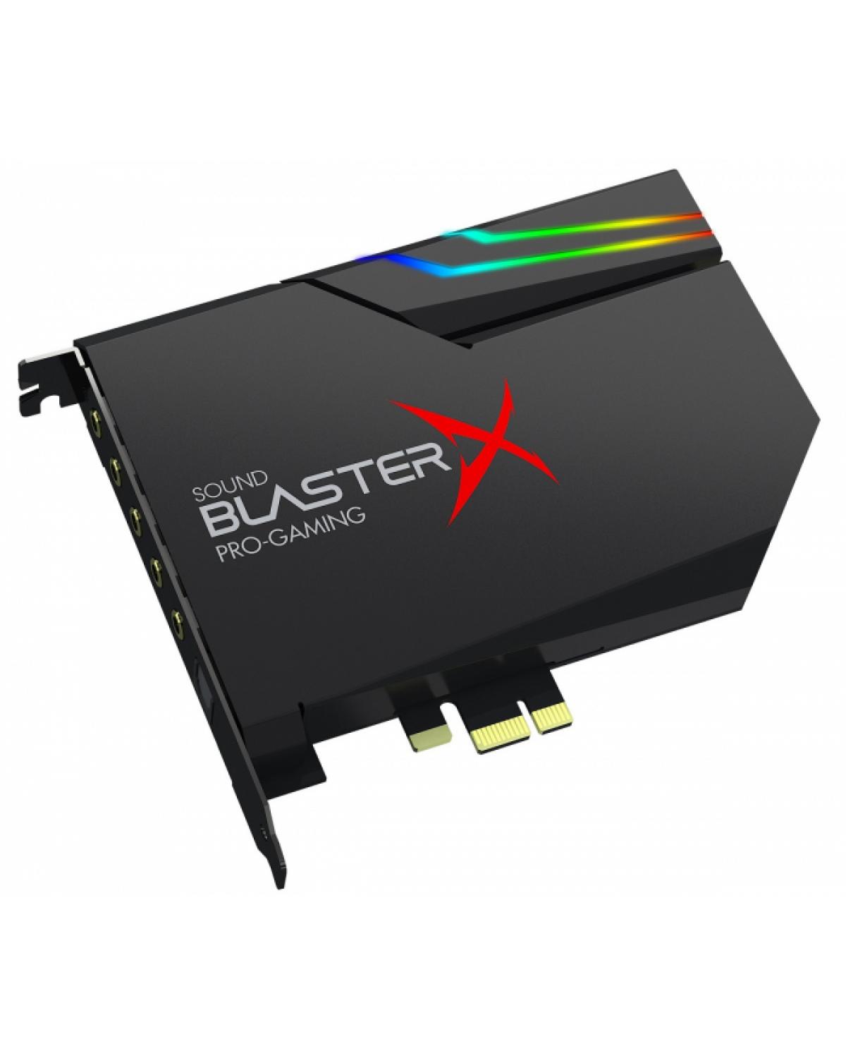 PLACA DE SOM PCI-E - SOUND BLASTER X AE-5 PLUS- RGB - 70SB174000003