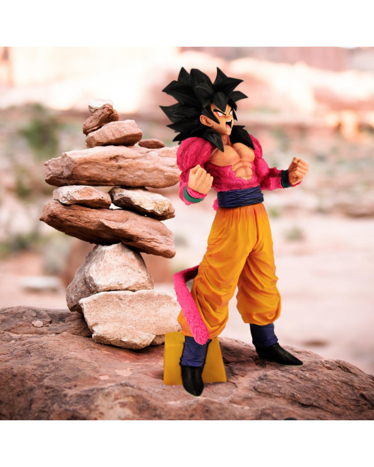 Figura Dragon Ball Gt Vegeta Super Sayajin 4 Bandai - Mister Braga  Colecionáveis - Miniaturas para Coleções