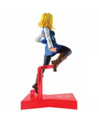 FIGURE DRAGON BALL SUPER - ANDROID 18 - THE ANDROID BATTLE REF:29217/29218