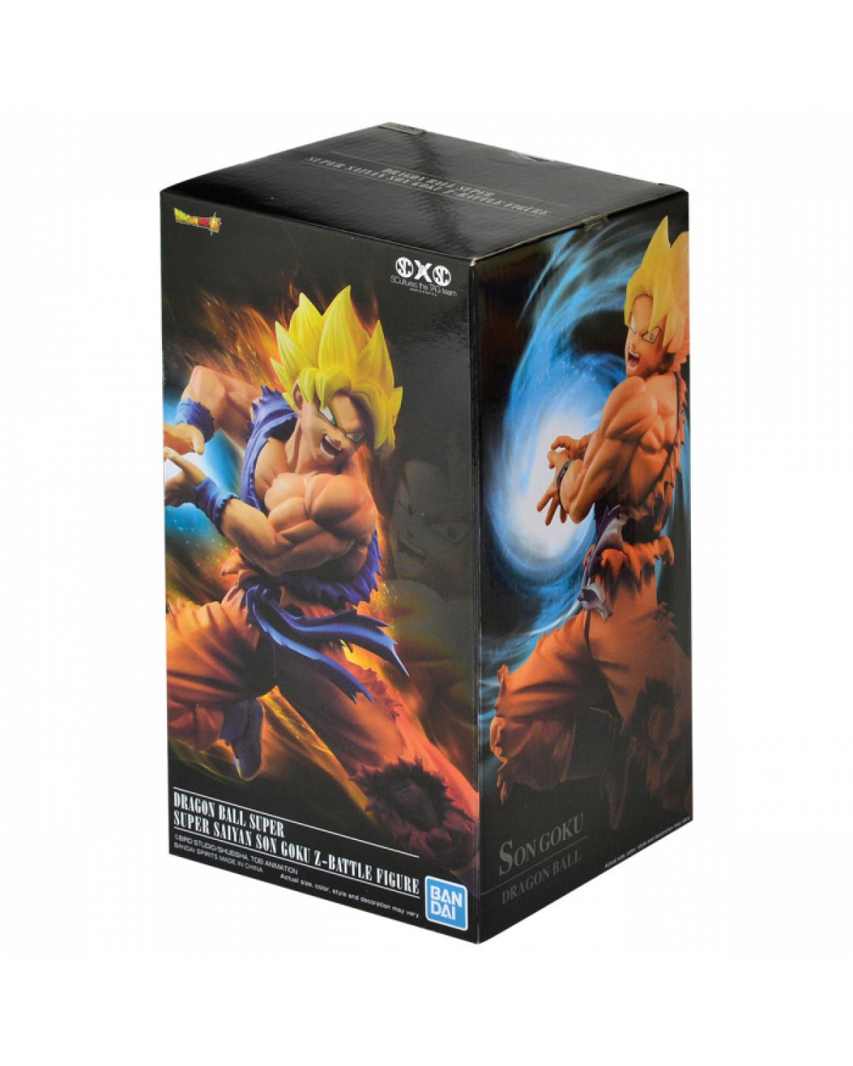 FIGURE DRAGON BALL SUPER - GOKU SUPER SAYAJIN 3 - CHOSENSHIRETSUDEN REF:  29895/29896