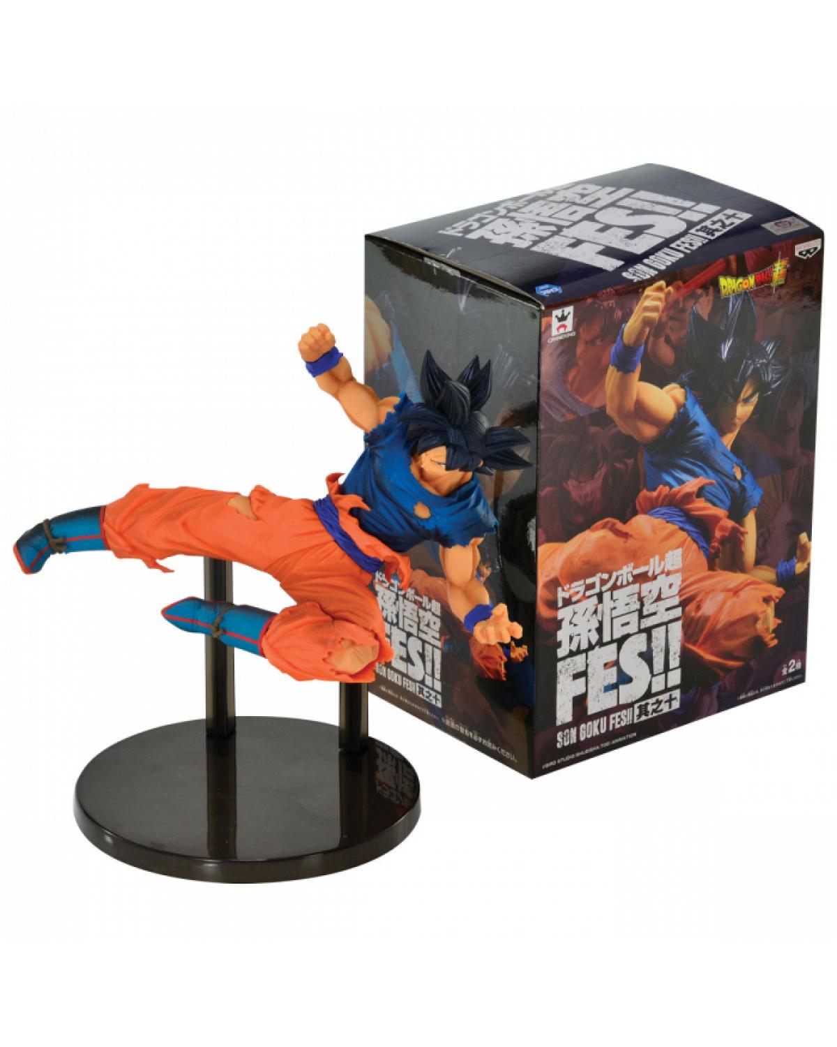 Franca Virtual - Action Figure Dragon Ball Super Goku Instinto Superior 30CM