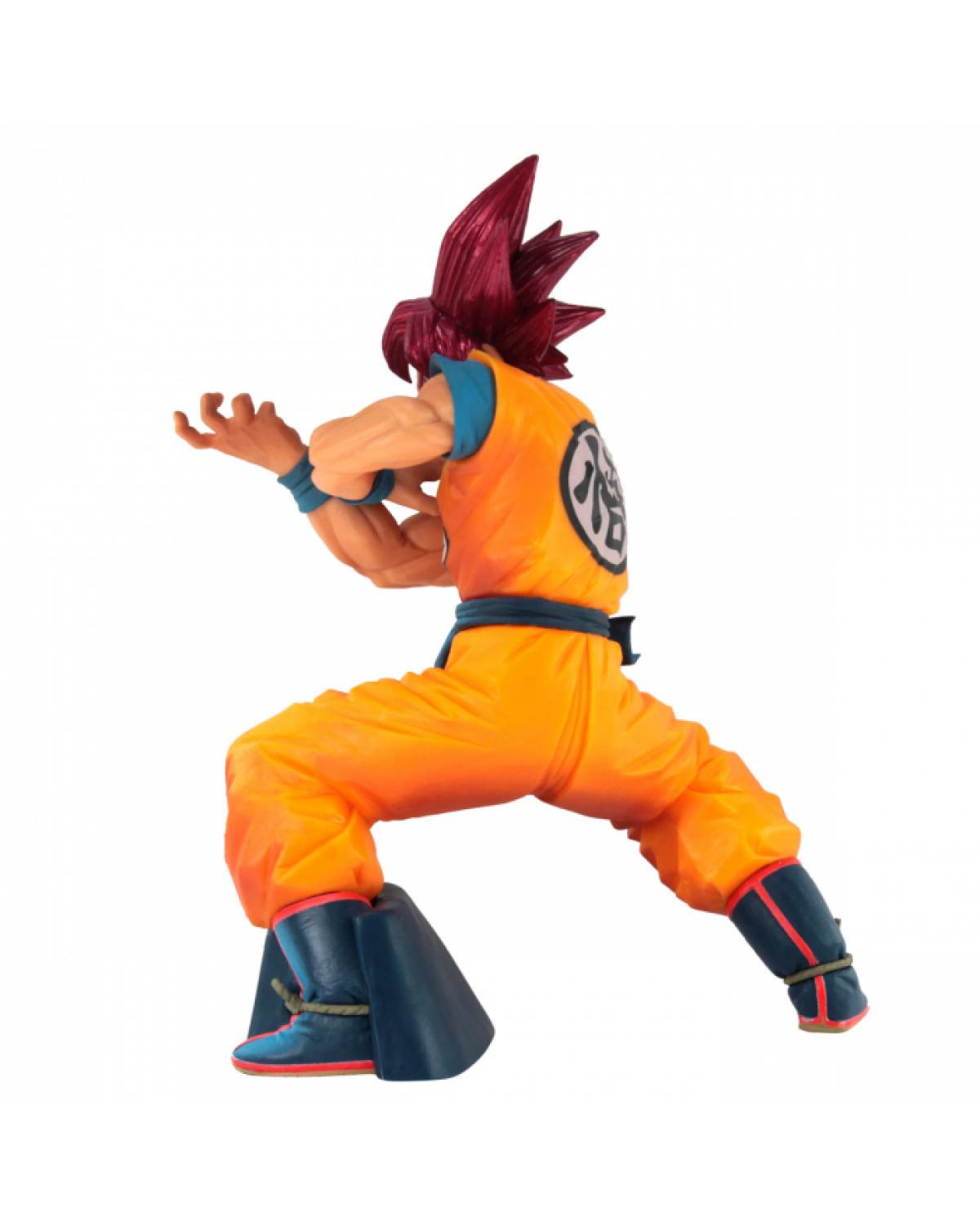 FIGURE DRAGON BALL SUPER - GOKU SUPER SAYAJIN GOD - BLOOD OF SAIYANS  SPECIAL VI REF: 29826/29827