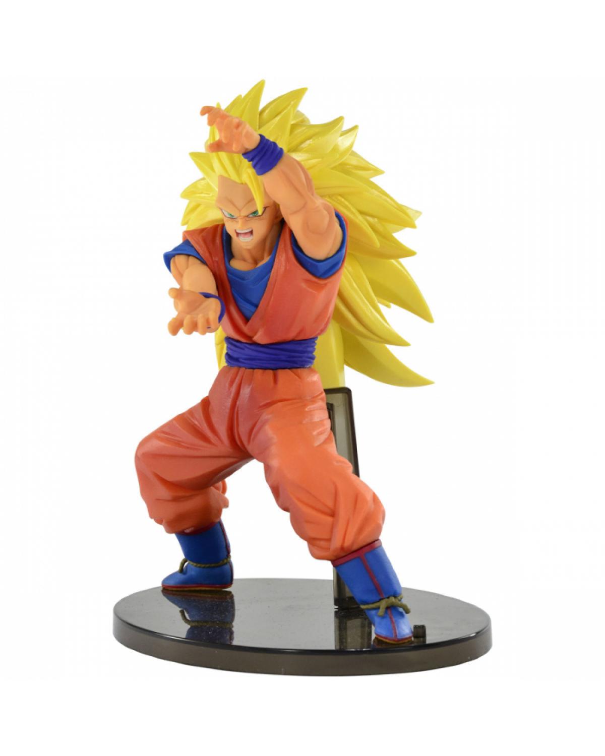 Boneco Dragon Ball Goku Super Saiyajin 3 Chosenshiretsuden