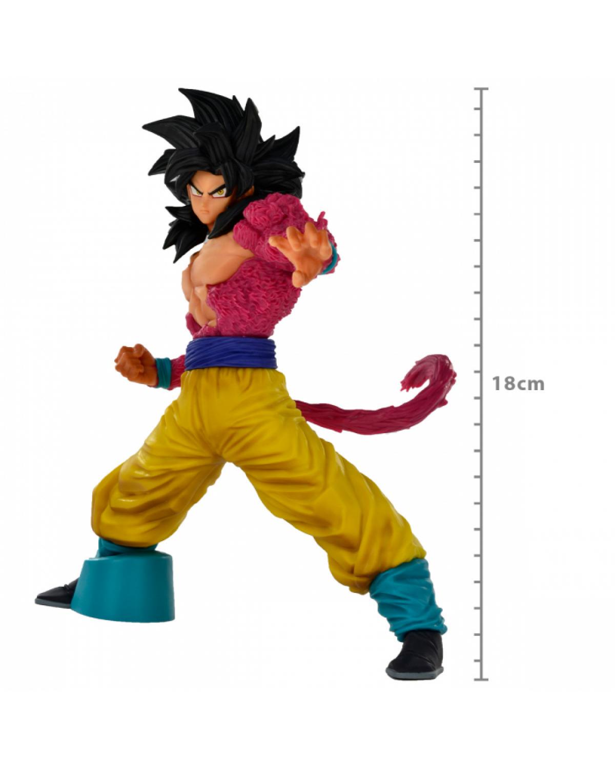 FIGURE DRAGON BALL GT - GOKU SUPER SAYAJIN 4 - FULL SCRATCH REF: 20734/20735