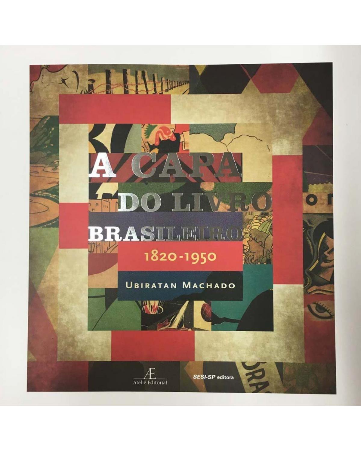 A capa do livro brasileiro 1820-1950