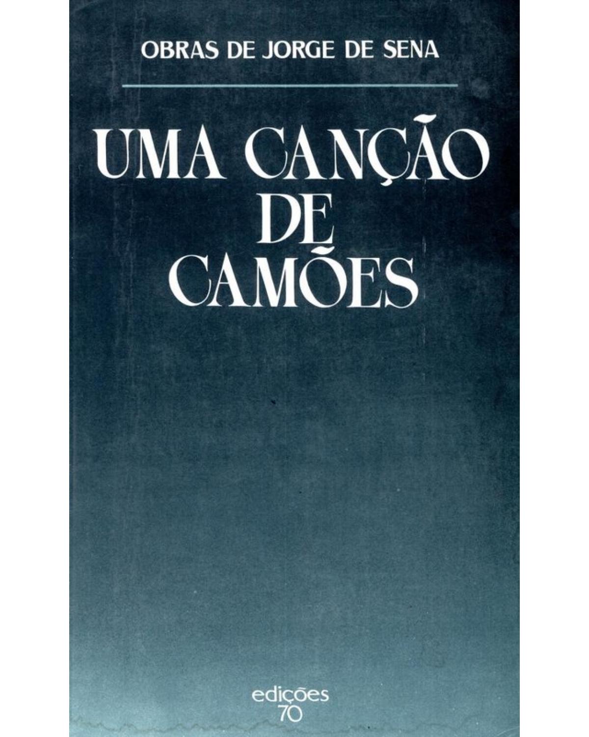 Uma canção de Camões - 1ª Edição | 1986
