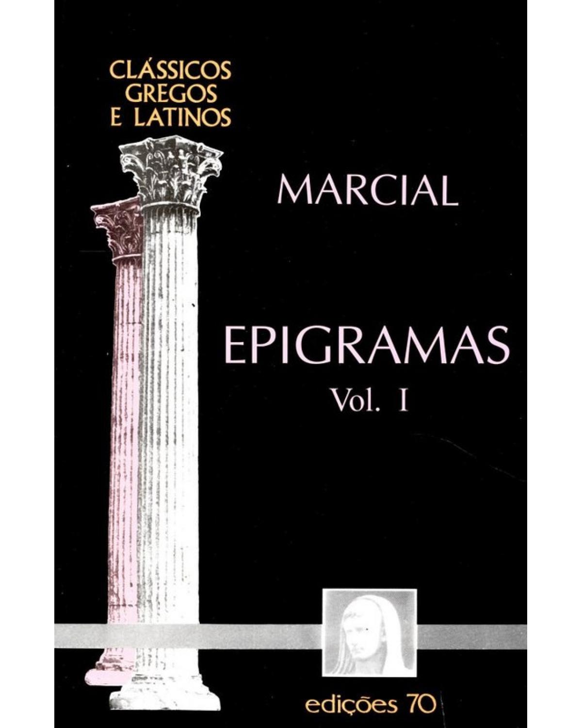 Epigramas - Volume 1:  - 1ª Edição | 2000