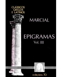 Epigramas - Volume 3:  - 1ª Edição | 2001