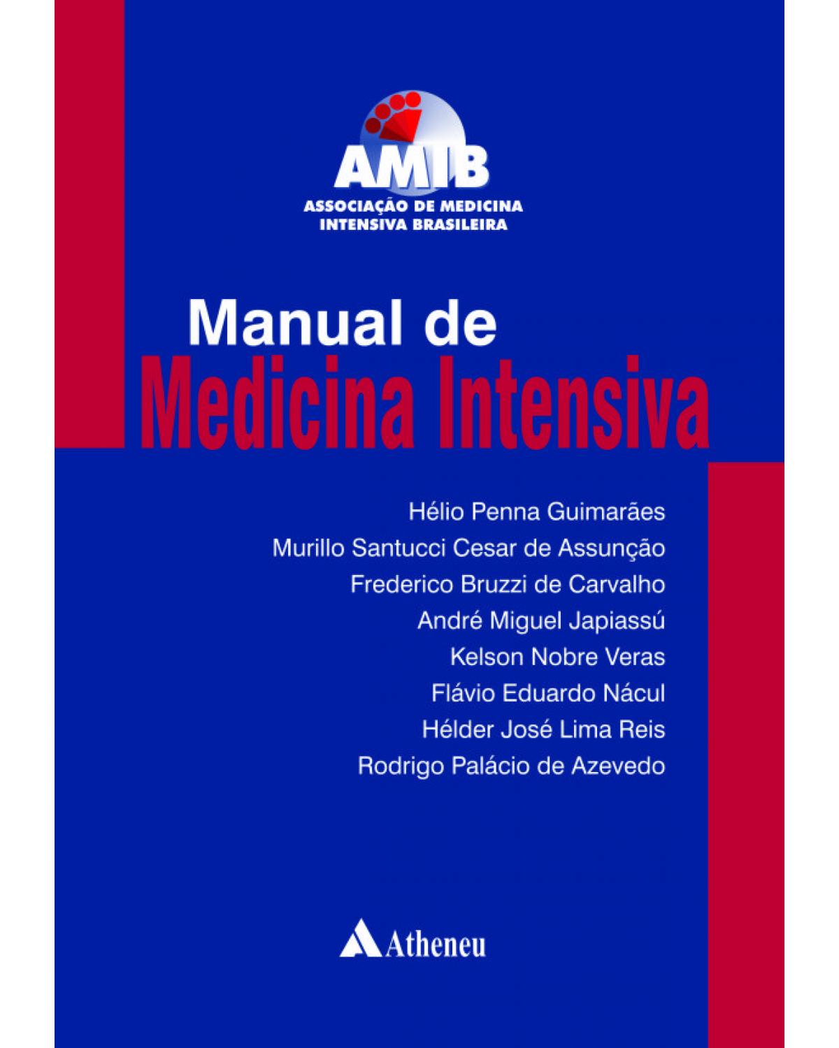 Manual de medicina intensiva - 1ª Edição | 2014
