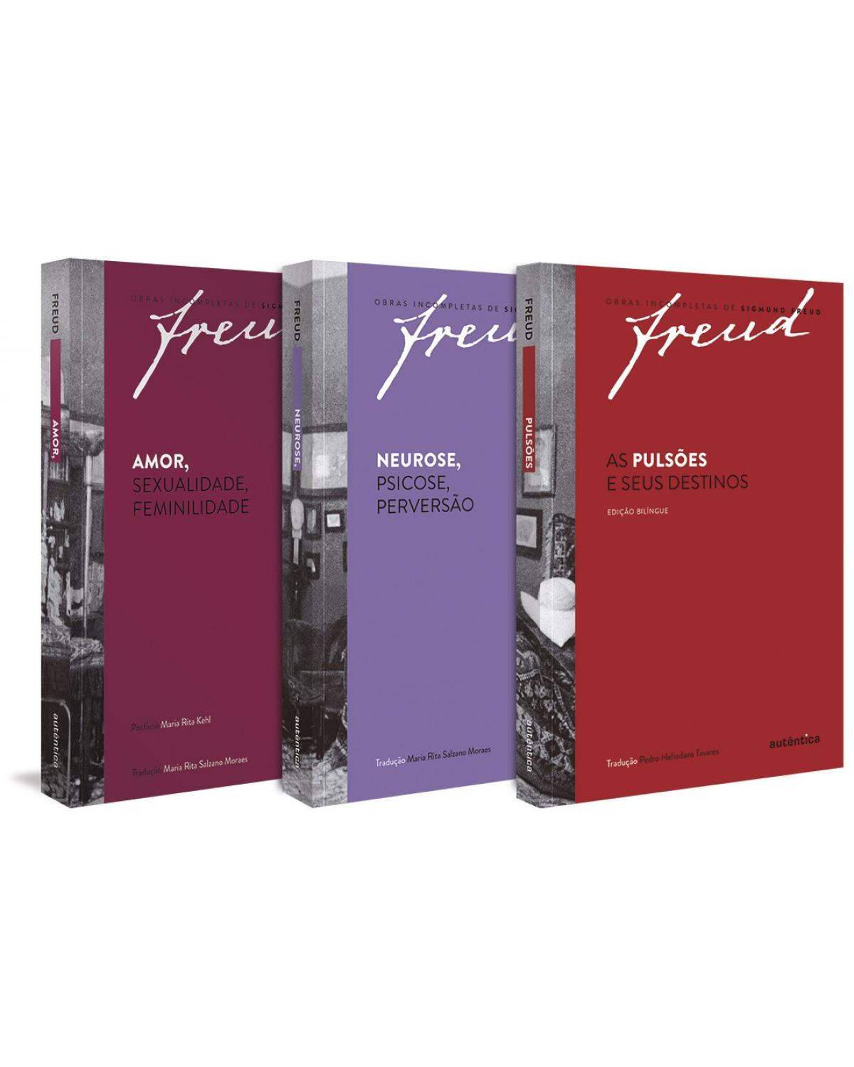 Freud - Kit Obras fundamentais – Vol. 3 - 1ª Edição | 2020