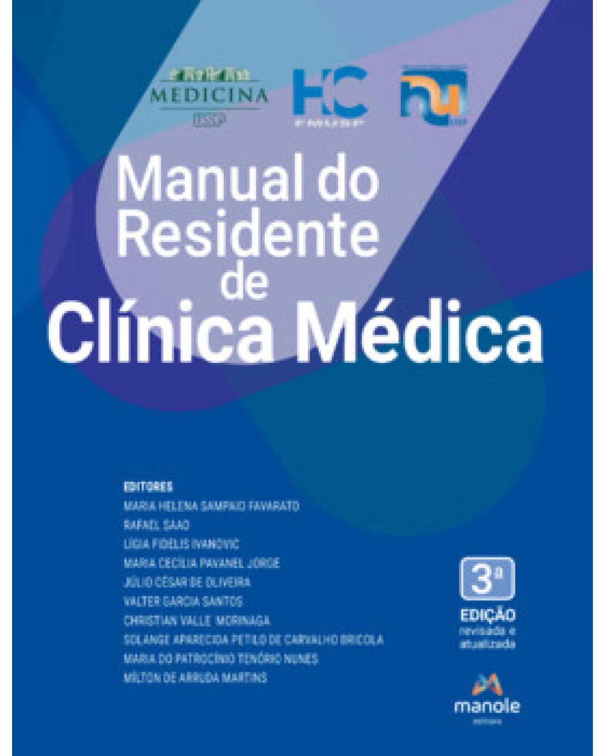 Manual do residente de clínica médica - 2ª Edição | 2022