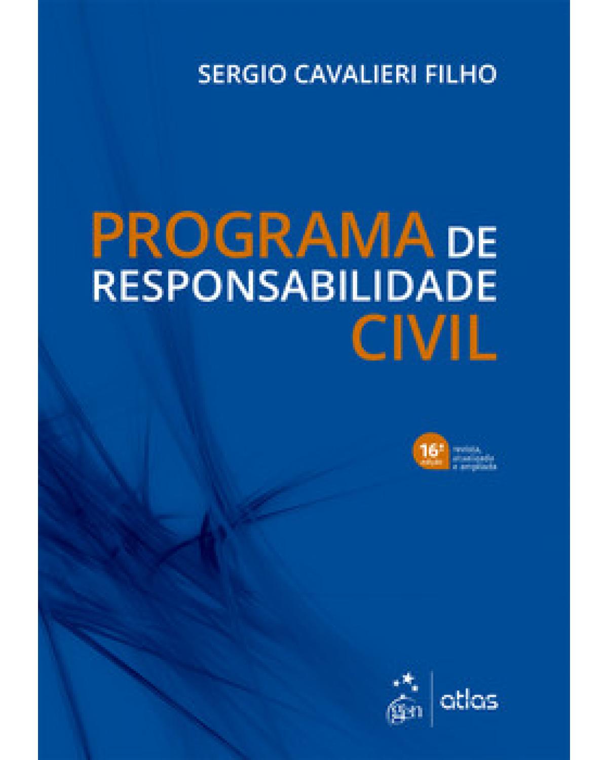 Programa de responsabilidade civil - 16ª Edição | 2023