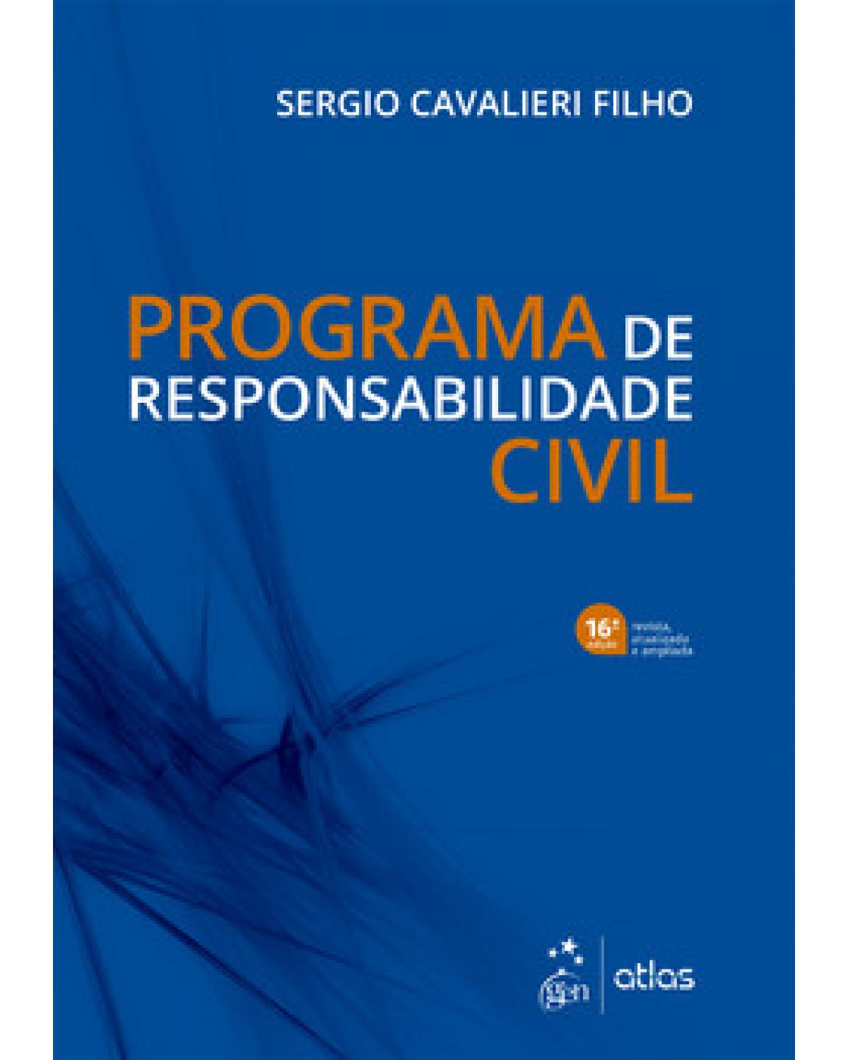 Programa de Responsabilidade Civil - 16ª Edição 2023 - 16ª Edição | 2023