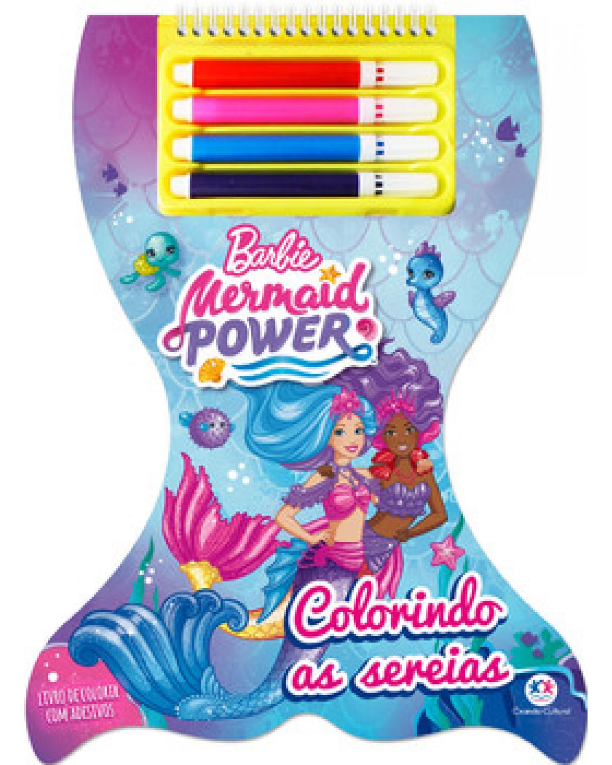 Barbie - Colorindo as sereias - Mermaid power - 1ª Edição | 2023