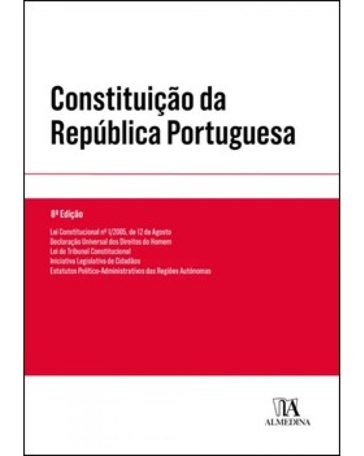 Constituição da República Portuguesa - 8ª Edição | 2022